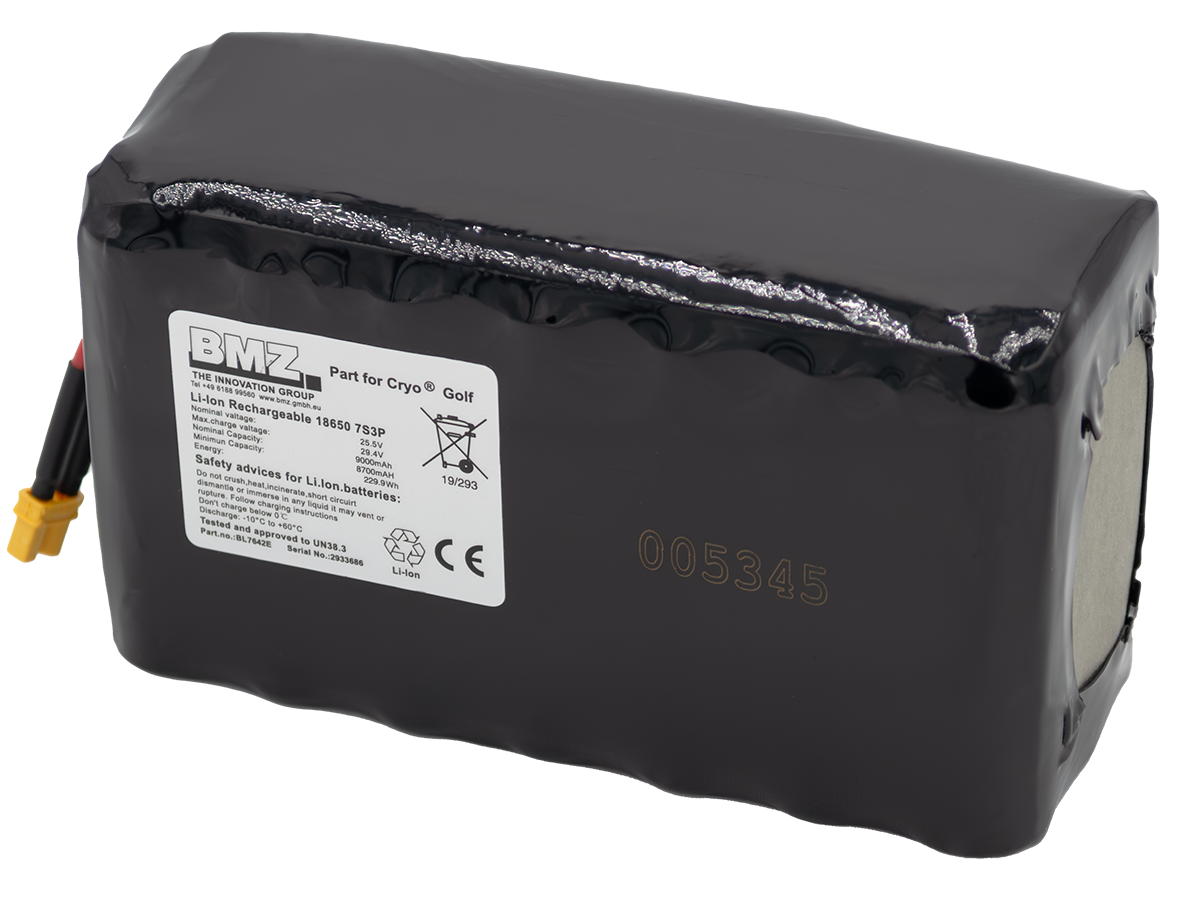 Cryo Cellpack v2.7-v3 9 Ah